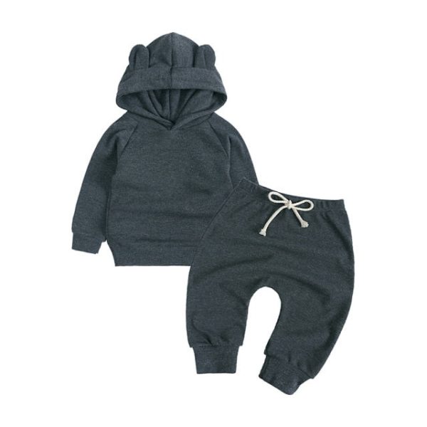 Toddler Baby Girls Clothes Sets Kids 2Pcs Winter Knitting Pullover Sweater+Pants Boys Tracksuits Pajamas For Children Clothing on Sale - Image 5