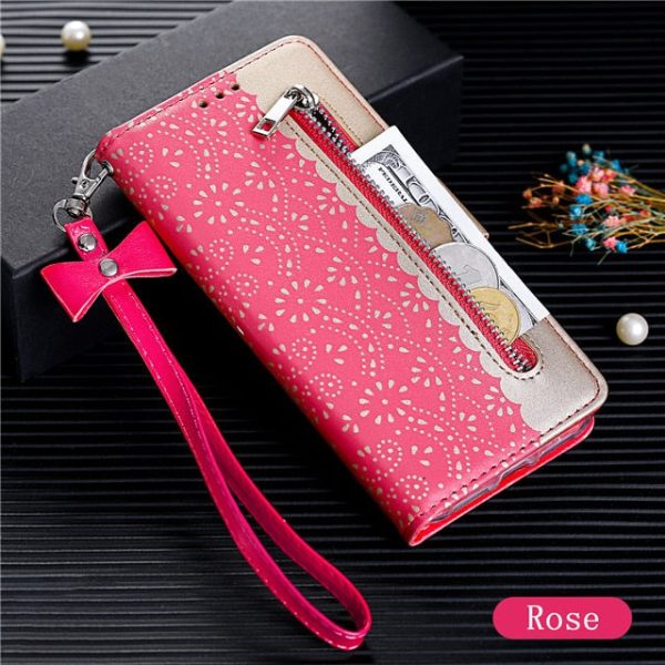 Flip Wallet Zipper Case For Samsung Galaxy A51 A71 A10 A20 S A30 A40 A50 A60 A70 E A6 A7 A8 2018 M10 M20 M30 Leather Phone Cover For Discount - Image 4