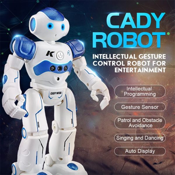 LEORY RC Robot Intelligent Programming Remote Control Robotica Toy Biped Humanoid Robot For Children Kids Birthday Gift Present Online Hot Sale