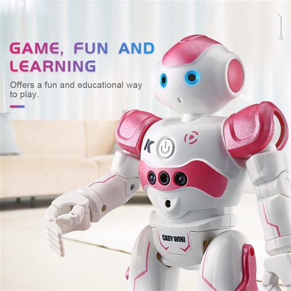 LEORY RC Robot Intelligent Programming Remote Control Robotica Toy Biped Humanoid Robot For Children Kids Birthday Gift Present Online Hot Sale - Image 2