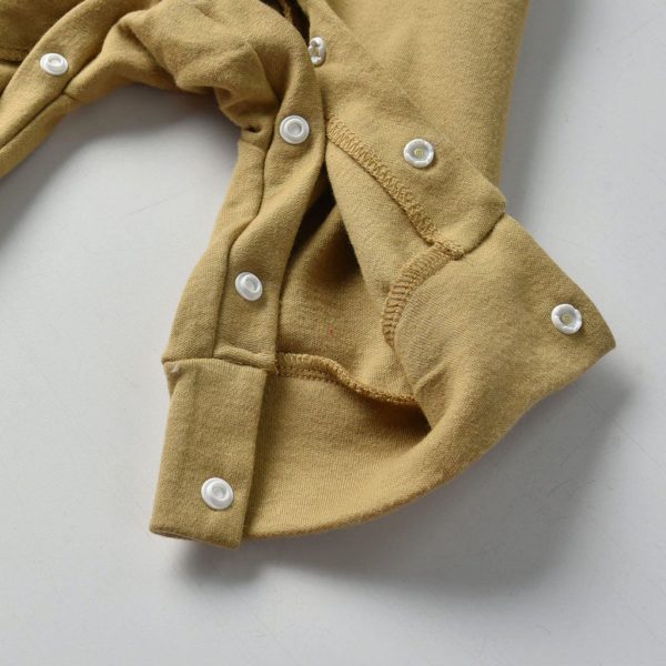 Newborn Infant Baby Boys Girls Jumpsuit on Sale - Image 4