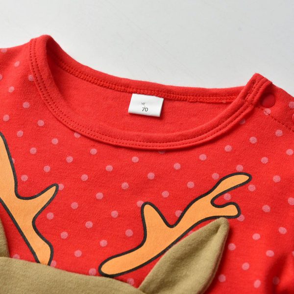 Newborn Infant Baby Boys Girls Jumpsuit on Sale - Image 5
