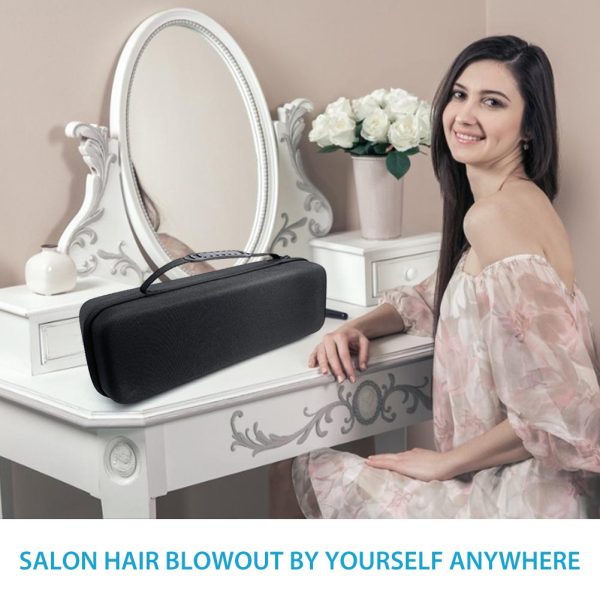 Hard Travel Case Carrying Case Holder For Revlon One-Step Hair Dryer & Volumizer& Styler Black Cheap - Image 4
