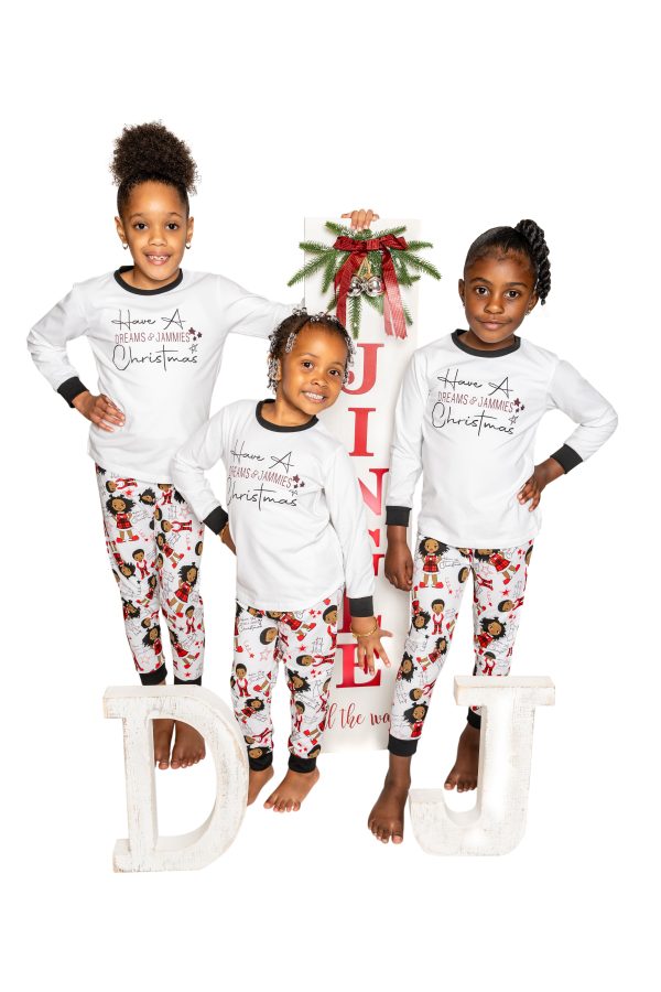 Christmas  Unisex Kid 2-Piece Pajamas Size Toddler 1T-14 For Cheap - Image 4