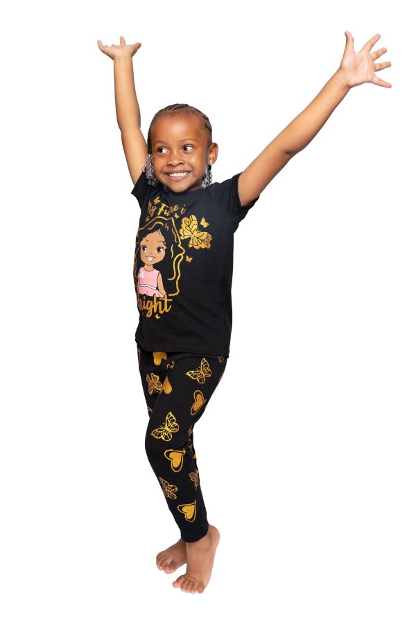 FUTURE DREAMS GIRLS PAJAMA 2 PC SET SIZE TODDLER 2T - 14 Online Sale - Image 5