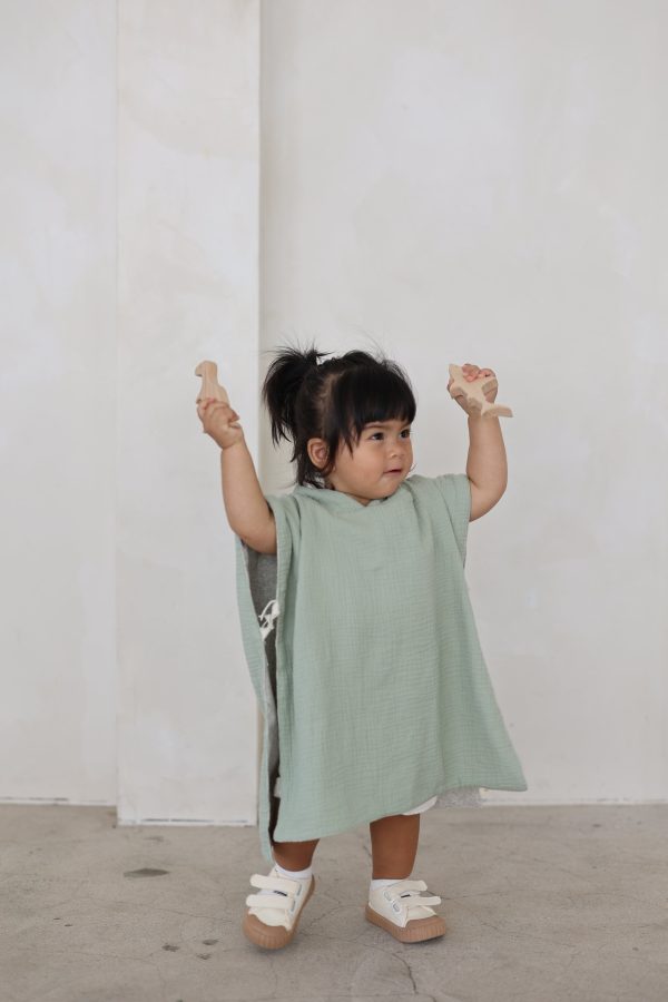 Reversible Hooded Poncho on Sale - Image 2