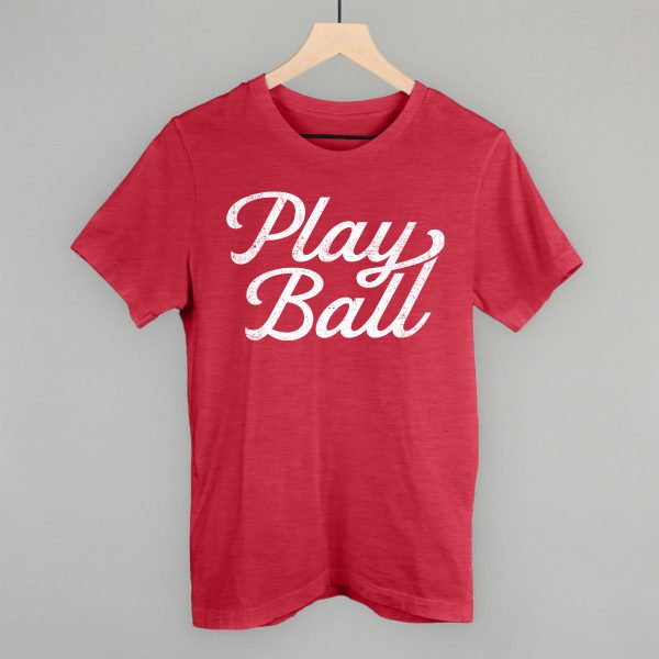 Play Ball (Vintage Script White) Supply - Image 3