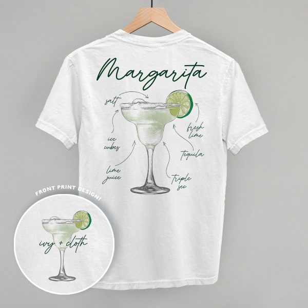 Margarita Recipe (Back Print) For Discount - Image 2