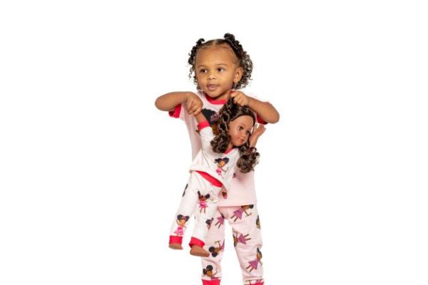 Fairy Princess Girls Cotton short sleeve Pajamas sleepwear loungewear 2 pc Online now - Image 5