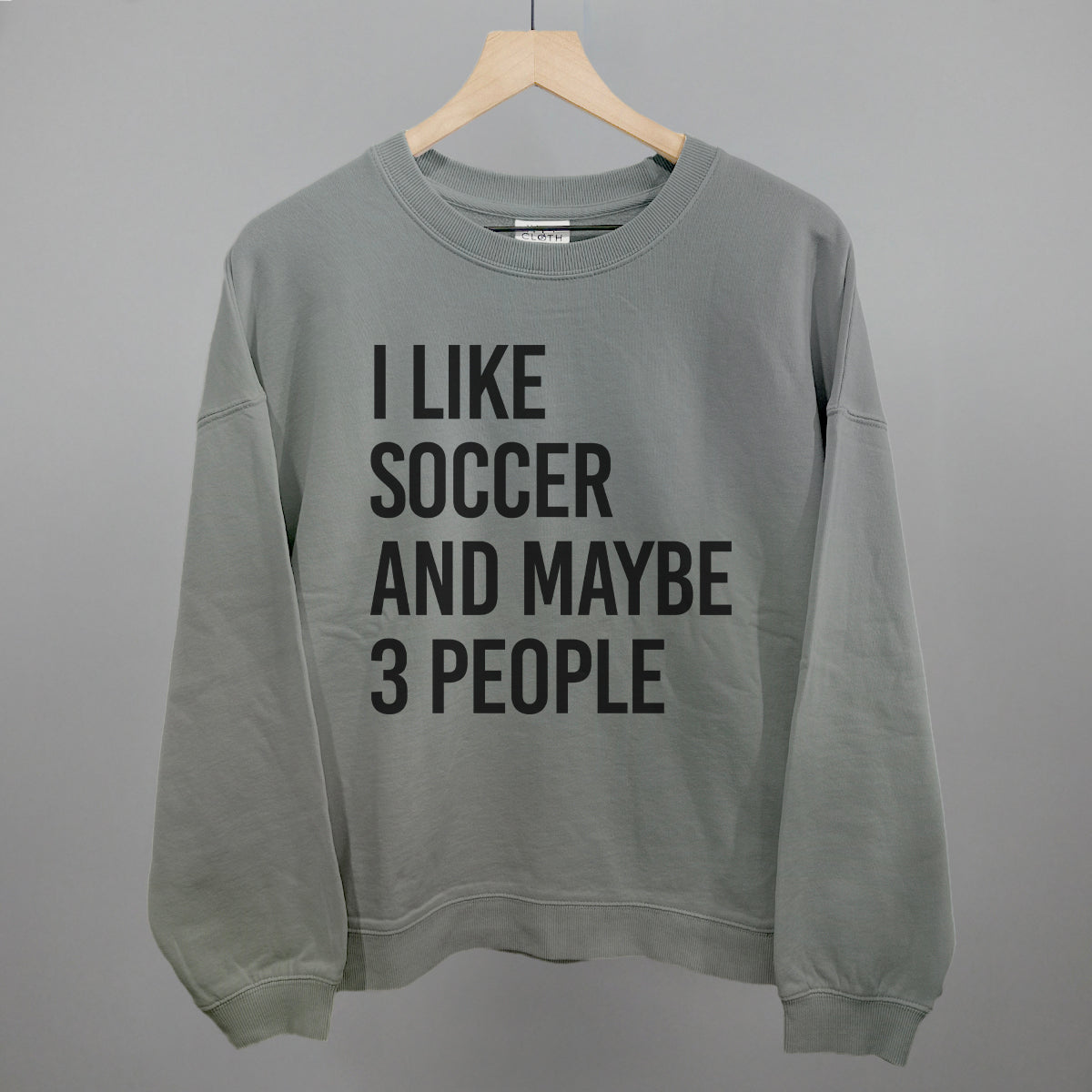 I Like Soccer And Maybe 3 People For Discount