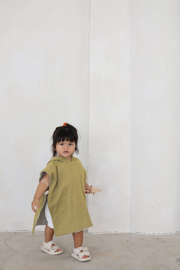 Reversible Hooded Poncho on Sale - Image 3