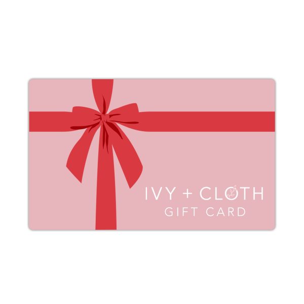 Ivy + Cloth Gift Card Sale