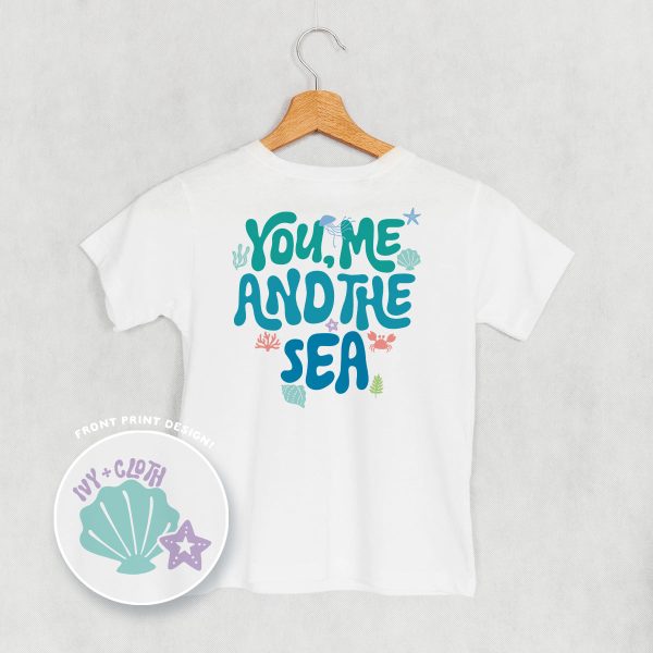 You, Me And The Sea (Kids Back Print) Discount