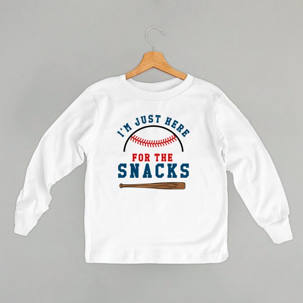 I m Just Here For The Snacks (Kids) Fashion