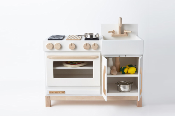 Wood Play Kitchen For Cheap - Image 2