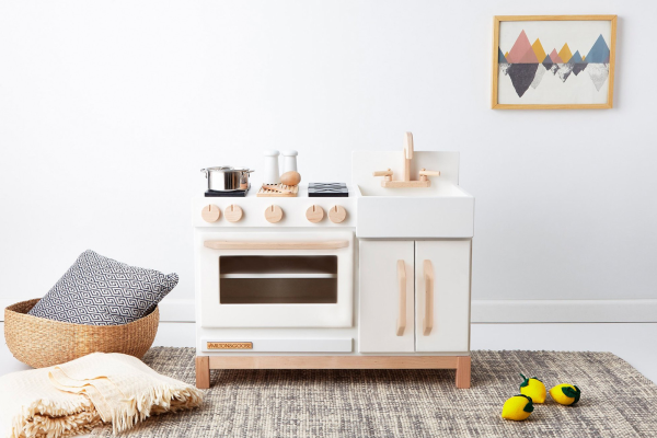 Wood Play Kitchen For Cheap