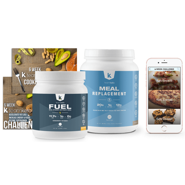 6-Week TeamKeto Challenge Fuel + Meal Replacement Bundle Online