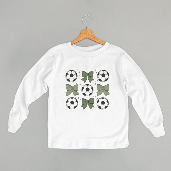 Soccer Balls And Bows (Kids) For Discount