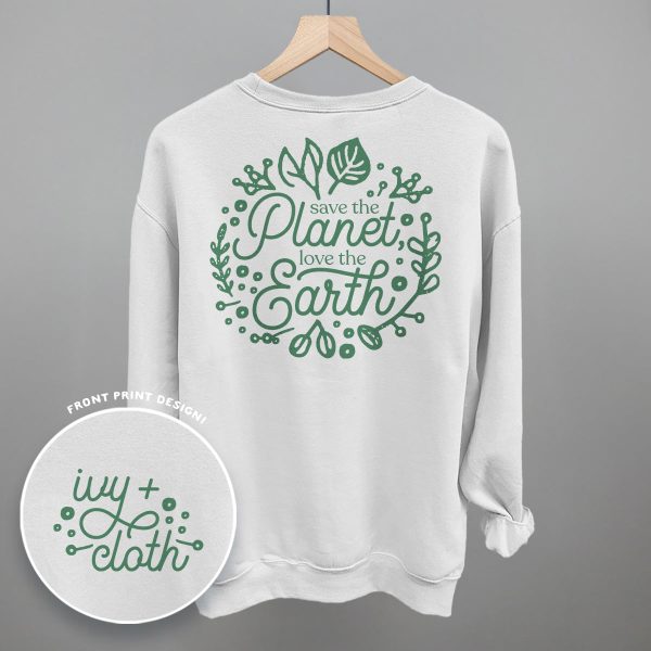 Save The Planet, Love The Earth (Back Print) Fashion - Image 3