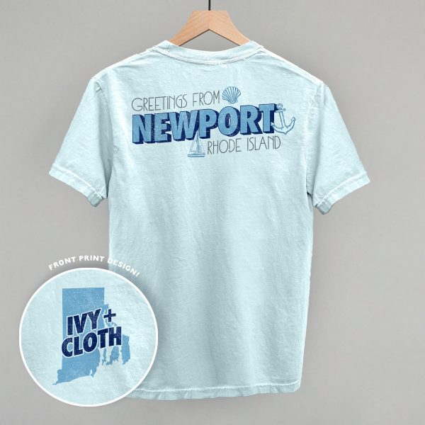 Greetings From Newport (Back Print) Discount