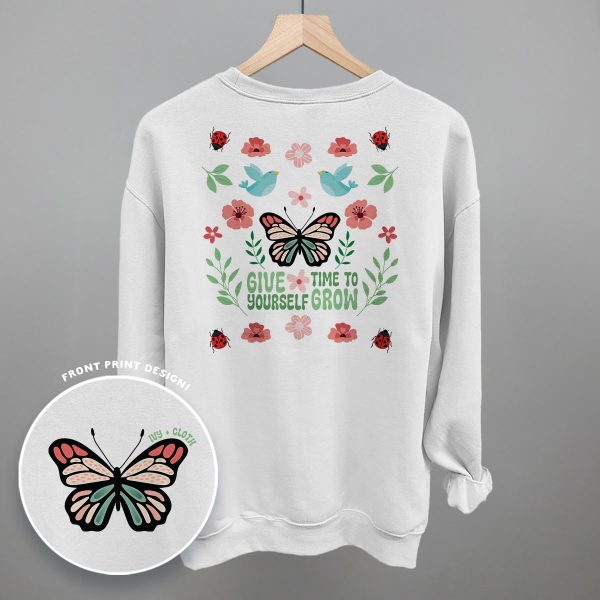 Give Yourself Time To Grow (Back Print) Online Sale - Image 3