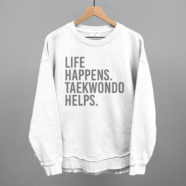 Life Happens Taekwondo Helps Online now