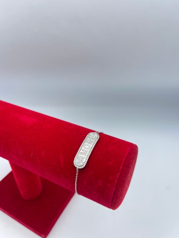 The Amore Bracelet. White Gold Plated 14K Cheap