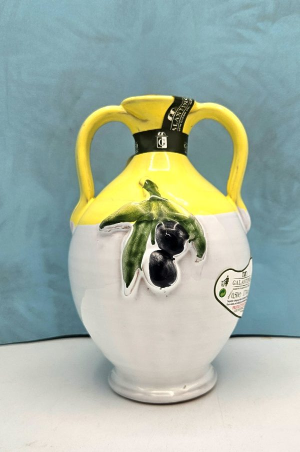 Cincinnati - Extra Virgin Olive Oil from Puglia in Ceramic Jug by Frantoio Galantino Online Hot Sale