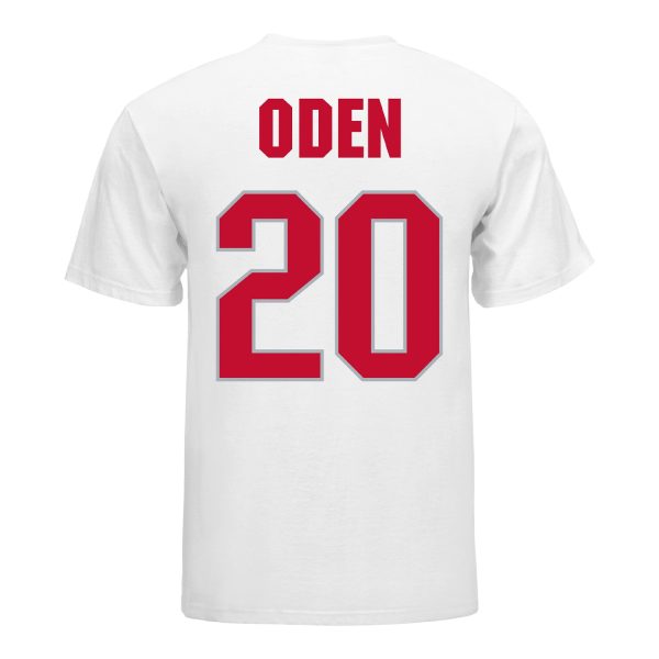 Ohio State Buckeyes Men s Basketball #20 Greg Oden T-Shirt Discount