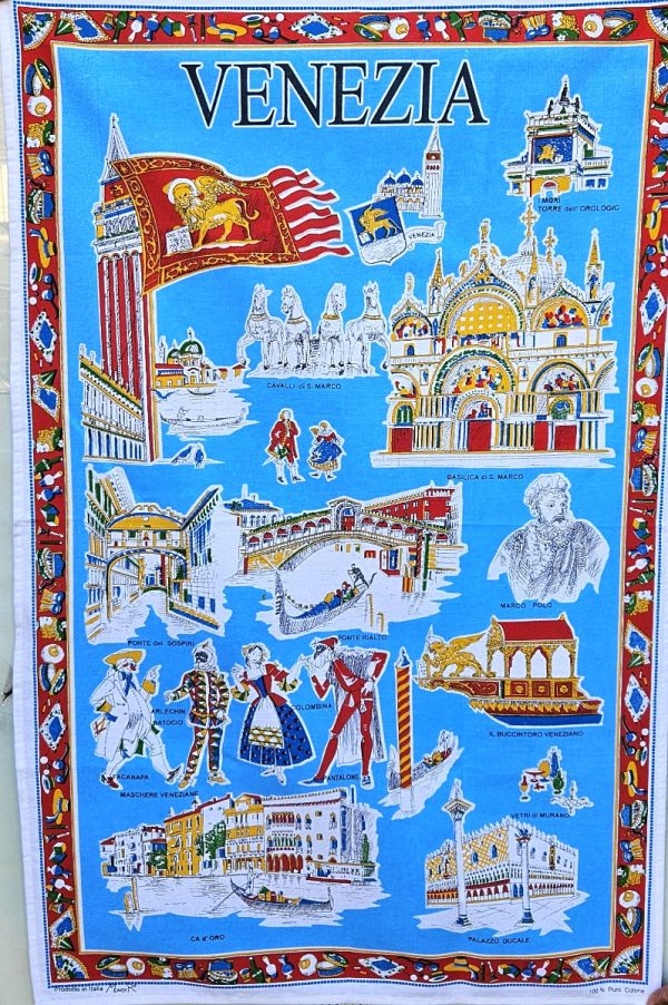 Venezia - Dish Towel - Made in Italy Hot on Sale