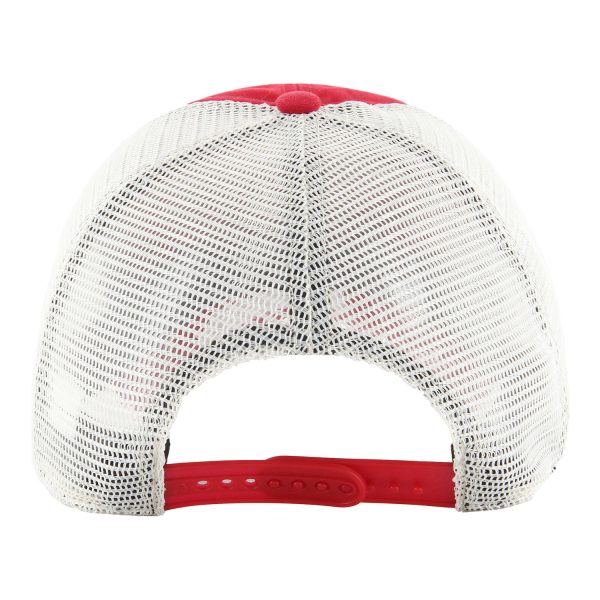 Ohio State Buckeyes Five Point Clean Up Scarlet Adjustable Hat For Sale - Image 2