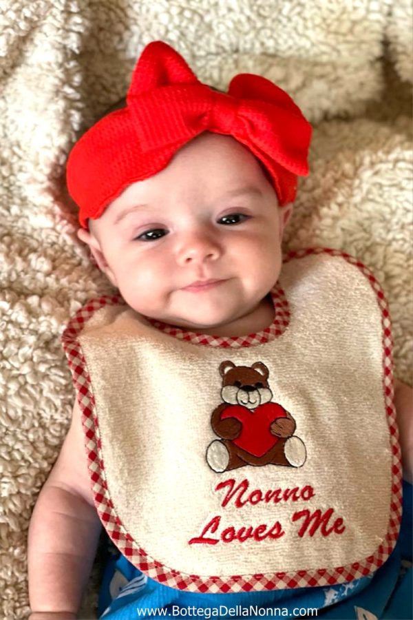 Nonno Loves Me - Bib - Newborn Online Sale