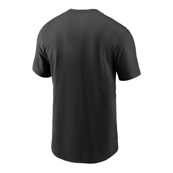 Ohio State Buckeyes Nike Football Helmet Black Short Sleeve T-Shirt Online Hot Sale - Image 2