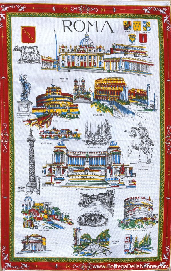 Roma - Dish Towel - Made in Italy Supply