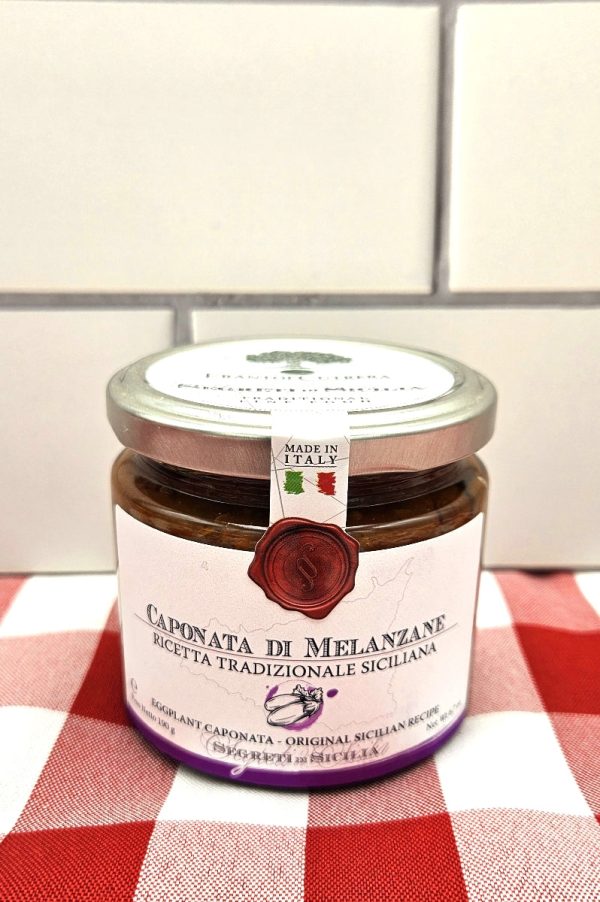 Sicilian Eggplant Caponata by Cutrera Fashion