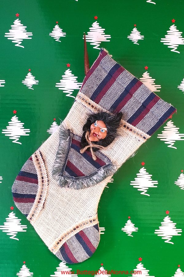 The Befana Raffia Stocking Cheap