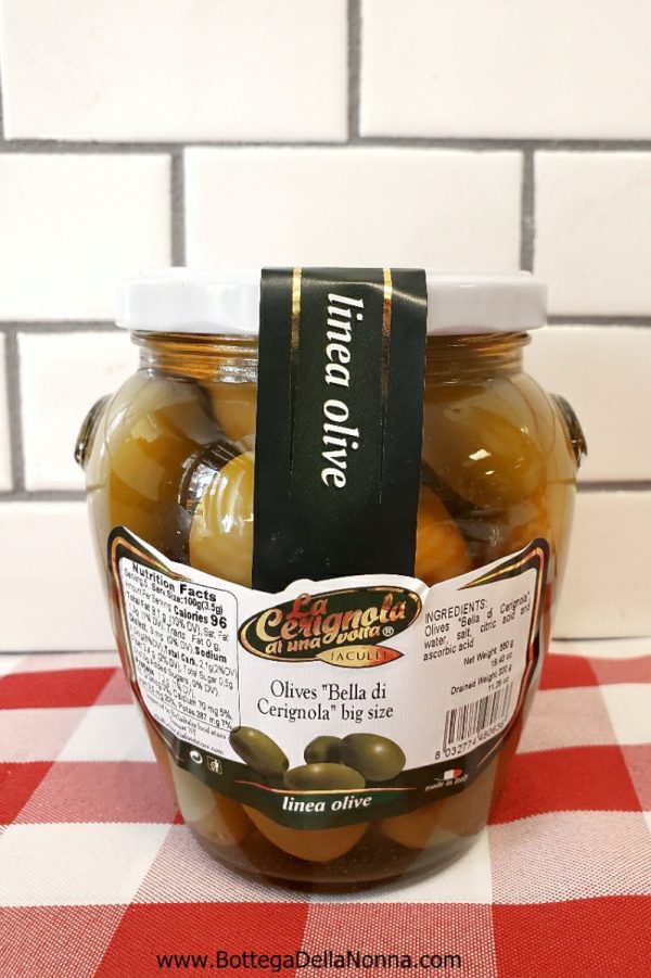 Large Cerignola Green Olives from Puglia Online Sale