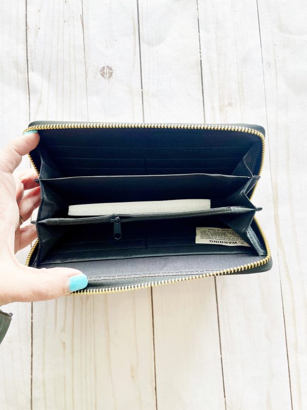 Kitty Cat Wallet: for Teen College Mom Working Gal: KITTY IN BLUE Supply - Image 2