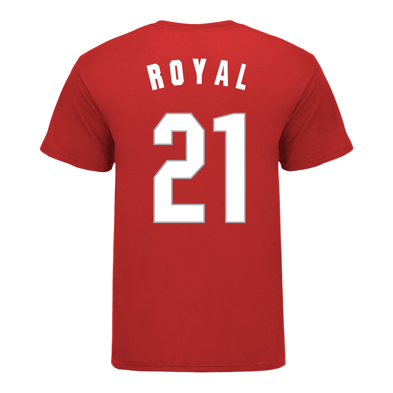 Ohio State Buckeyes Men s Basketball Student Athlete #21 Devin Royal T-Shirt For Discount