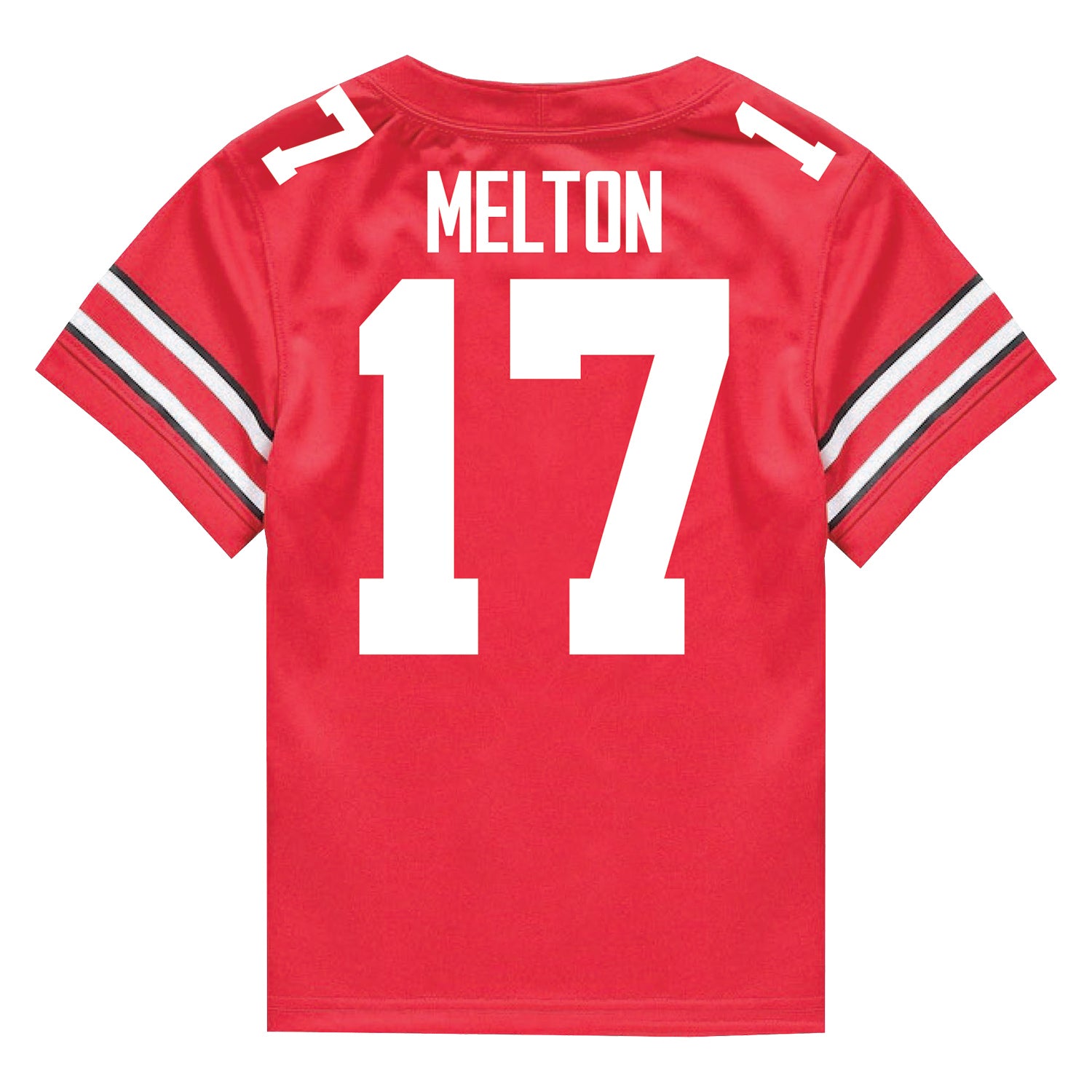 Ohio State Buckeyes Nike #17 Mitchell Melton Student Athlete Scarlet Football Jersey Supply
