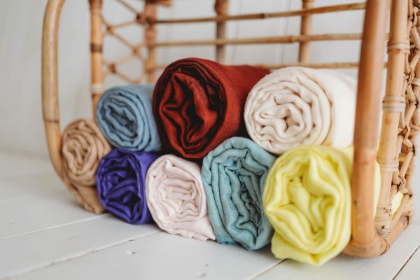 Swaddle Blanket - Tulip Yellow on Sale - Image 2