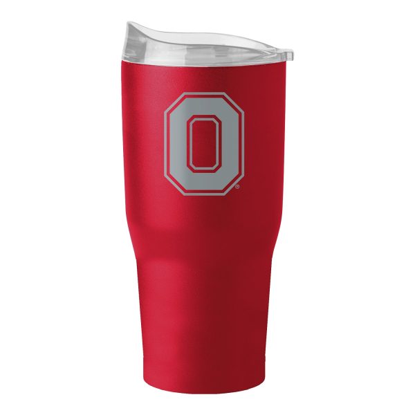Ohio State Buckeyes Etched 30oz Scarlet Tumbler For Cheap