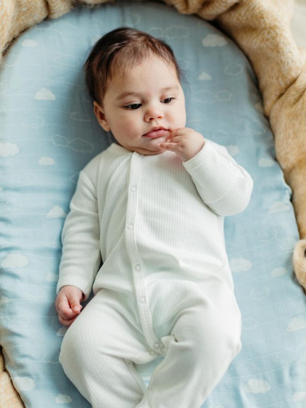 Muslin - Bassinet Sheet - Clouds Online Hot Sale