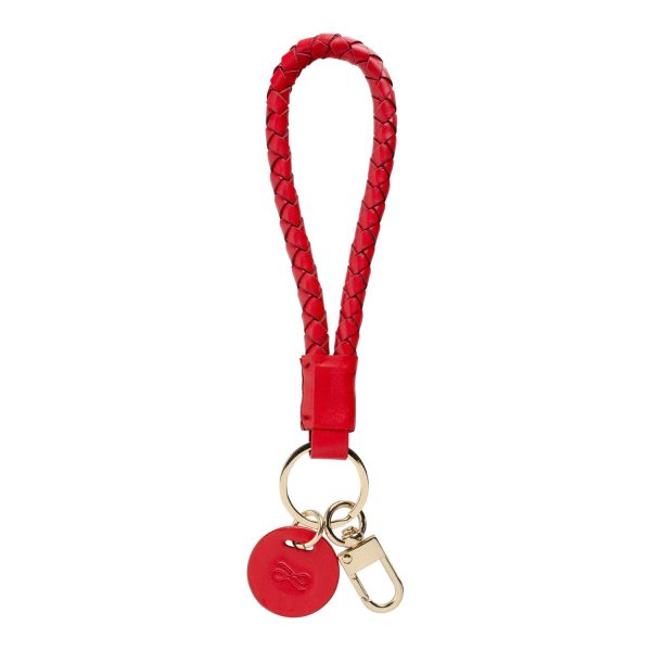 Ohio State Buckeyes Lusso Reyna Leather Keychain For Sale - Image 2