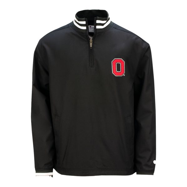 Ohio State Buckeyes Super Fan Trooper 1 4 Zip Jacket Online