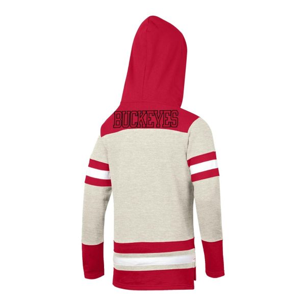 Youth Ohio State Buckeyes Super Fan Hockey Hood Fashion - Image 2