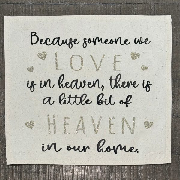 SQUARE Custom Memory Panel: Love Thought Favorite Scripture GrandBlessing Family Name Monogram  SQUARE CUSTOM PANEL Discount