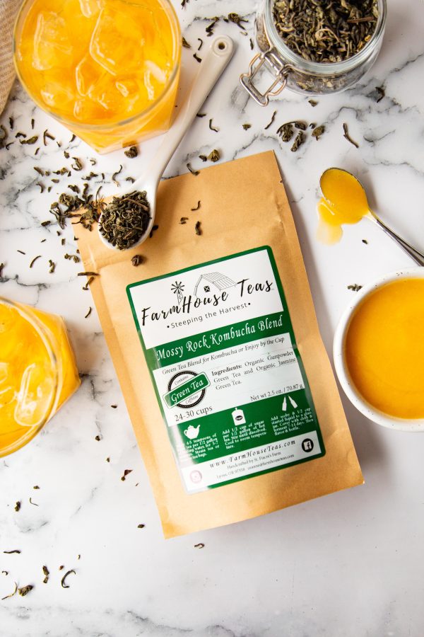 Mossy Rock Green Organic Loose Leaf Tea Blend Supply - Image 2