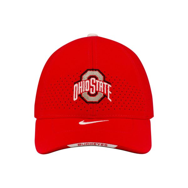 Ohio State Buckeyes Nike Sideline AeroBill Adjustable Hat Fashion - Image 2