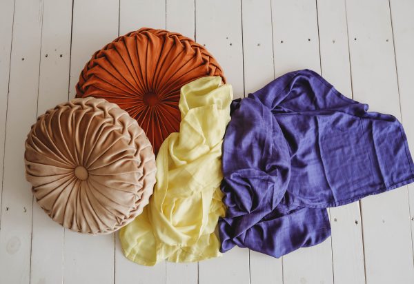 Swaddle Blanket - Tulip Yellow on Sale - Image 3